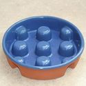 Picture of Dog Bowl - Gobblenot - Blue Glazed