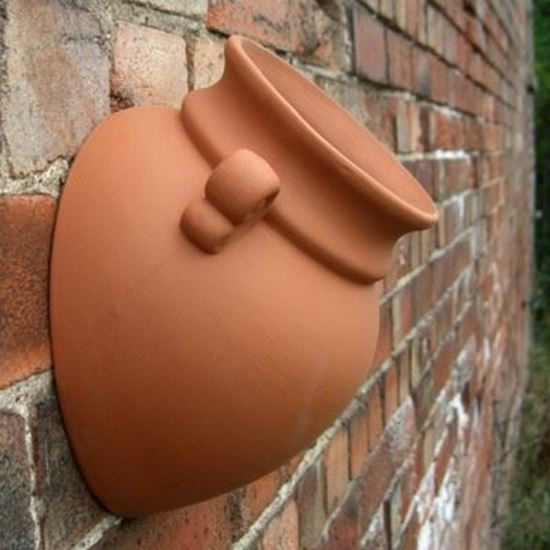 Terracotta Wallpots Classical Urn Design Handmade UK Terracotta Production