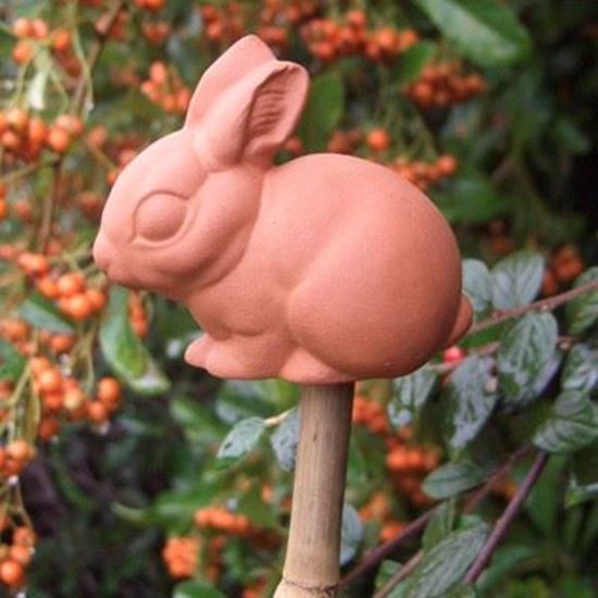 Terracotta Bamboo Cane Toppers Handmade UK