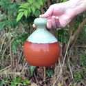 Picture of Apple Green Glazed Thumb Pot Waterer