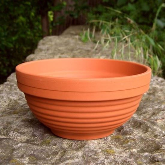 Picture of Ribbed Bowl Planter - pack of 5 [RB16]