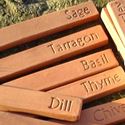 Picture of Terracotta  Herb Markers Set of 8