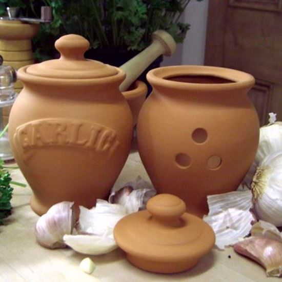 Picture of Terracotta Garlic Pot (Small)