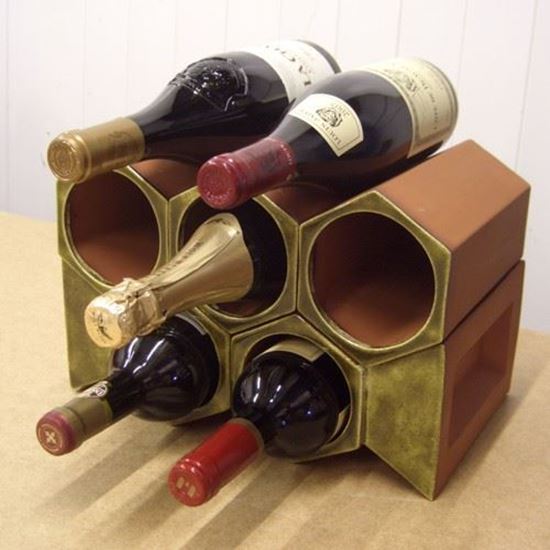 Glazed Terracotta Wine Racks Handmade UK