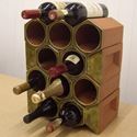Picture of Colour Glazed Terracotta Wine Racks