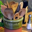 Picture of Glazed Round Utensil Holder