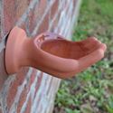 Picture of Terracotta 'Handy' Bird Feeder & Drinker Set