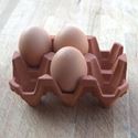 Picture of Natural Terracotta Egg Rack | 6 Eggs