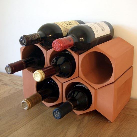 Picture of Unglazed Terracotta Wine Racks