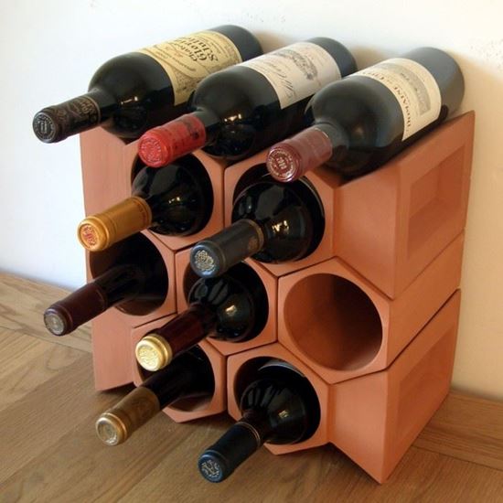 Terracotta Wine Racks Handmade UK Terracotta