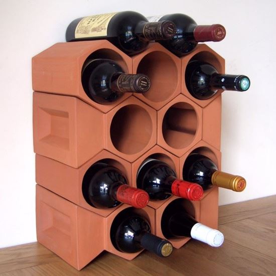 Terracotta Wine Racks Handmade UK Terracotta