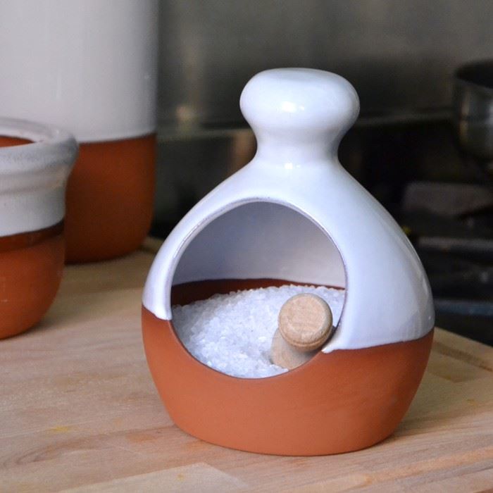 Glazed & Unglazed Salt Piglets Handmade UK Terracotta Production