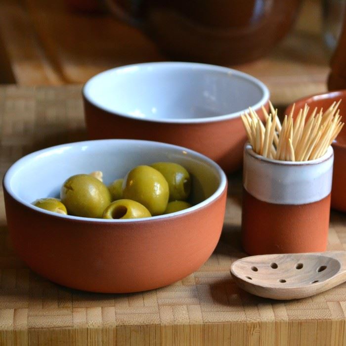 tapas bowls Handmade UK Terracotta Production