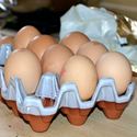 Picture of Ceramic Egg Holder - 12 Eggs - White