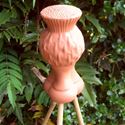 Picture of Cane Finial (pair) Thistle Design