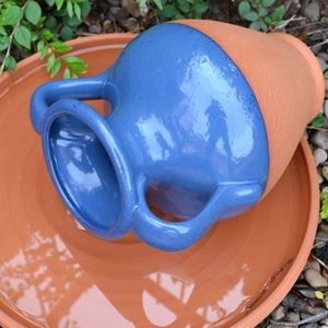 Picture of Water Feature Pot - Amphora With Blue Glaze