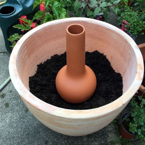 'Olla' Terracotta Irrigation Pot Handmade UK