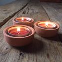 Picture of Terracotta Tealight Holders - Set of 3