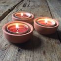 Picture of Terracotta Tealight Holders - Set of 3